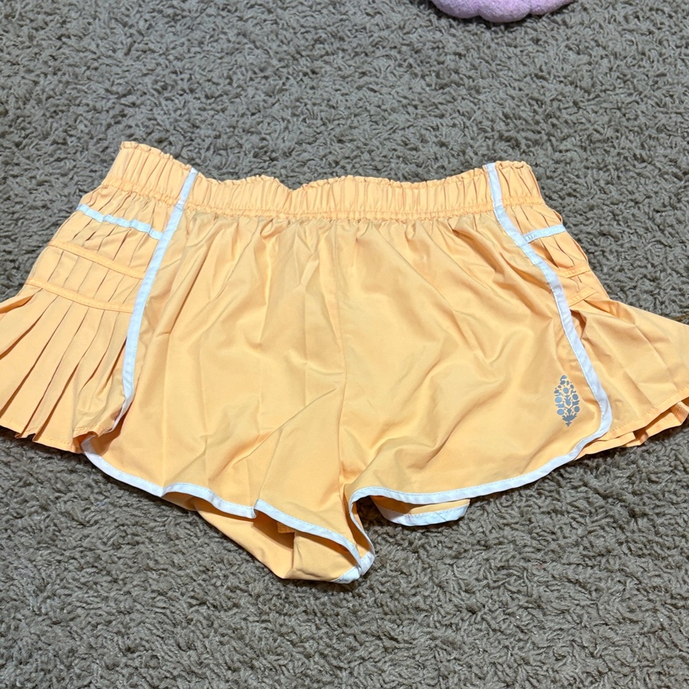 Women's Orange size small easy tiger free people movement  Shorts